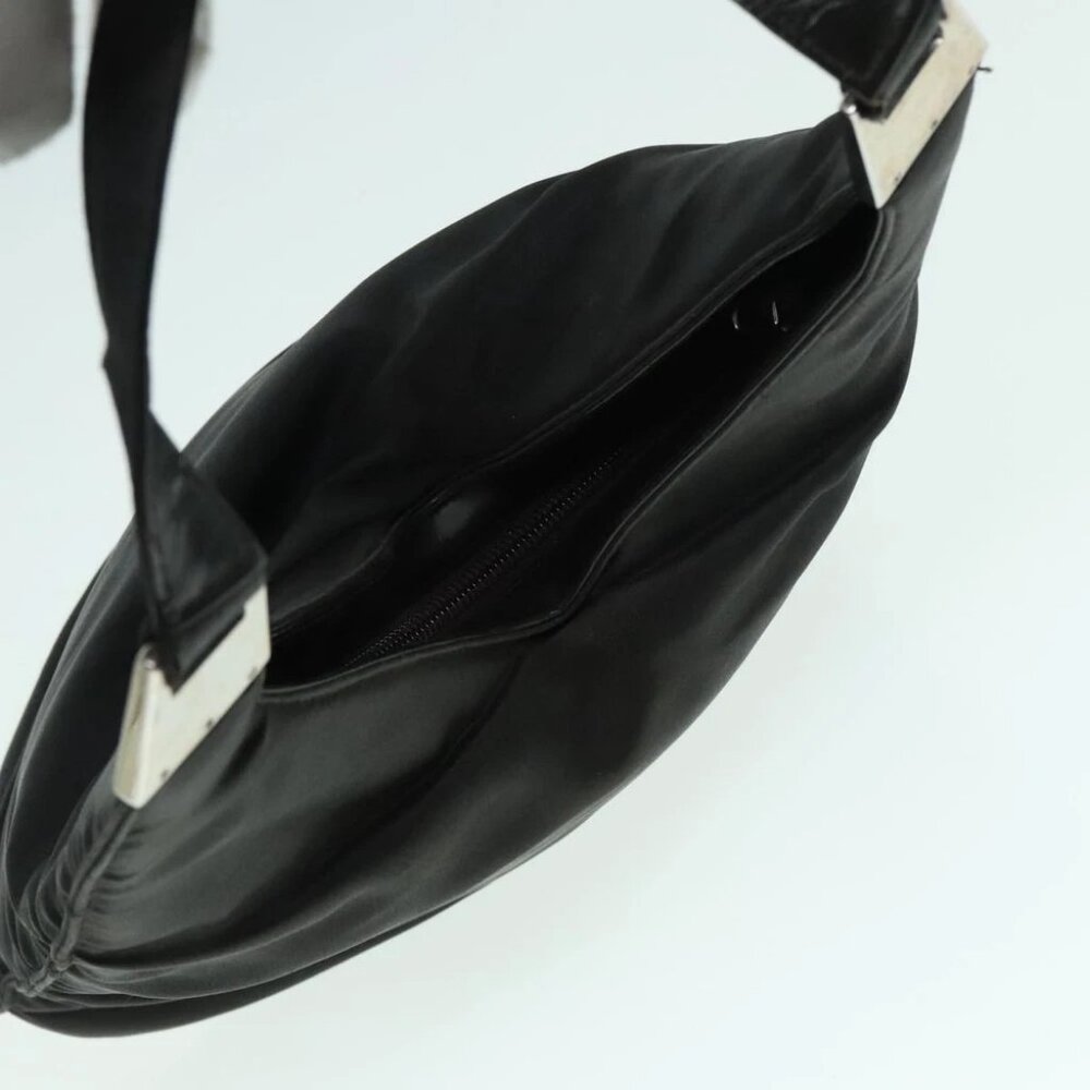 GUCCI Tote Bag Nylon Black Auth ti2101 - Picture 12 of 16